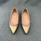 Valentino Gold Flat shoes