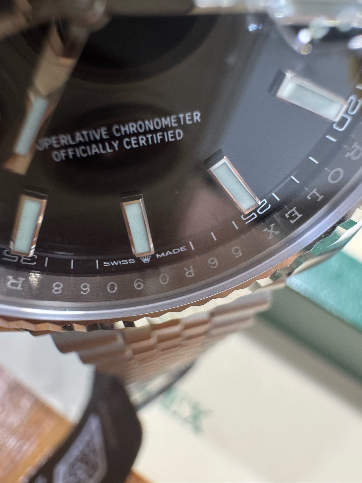 Rolex Log-based White 41 millimeters m126334-0018