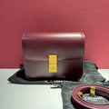 Celine Classic Box Red Crossbody 192523DLS.28BD