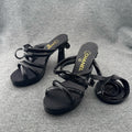 Chanel Black Platform pumps