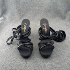 Chanel Black Platform pumps