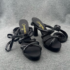 Chanel Black Platform pumps