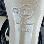 Chanel Black Platform pumps