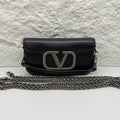Valentino Black Crossbody 19 cm wide x 10.5 cm high x 5 cm deep WB0K53CWR_249