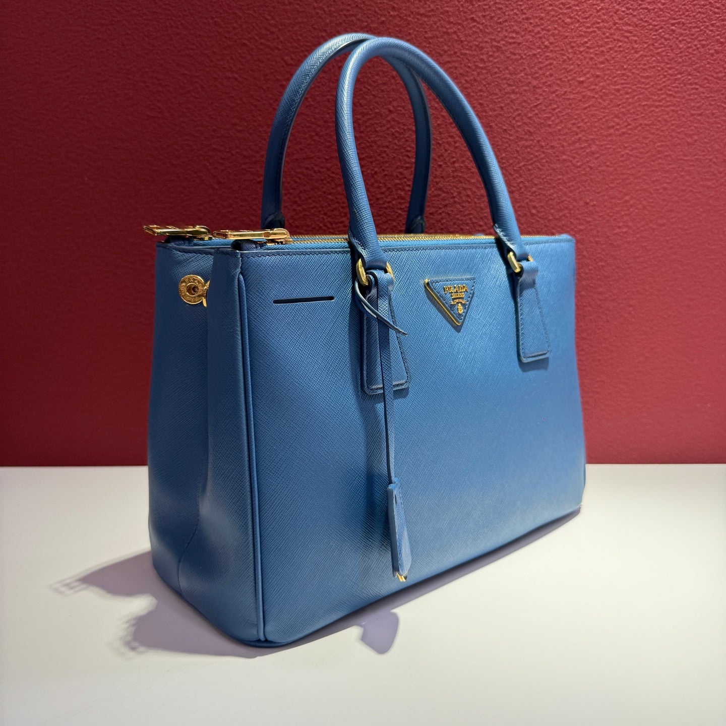 Prada Blue Tote Length 30 x Width 12 x Height 20 cm BN1801-NZV-F0076