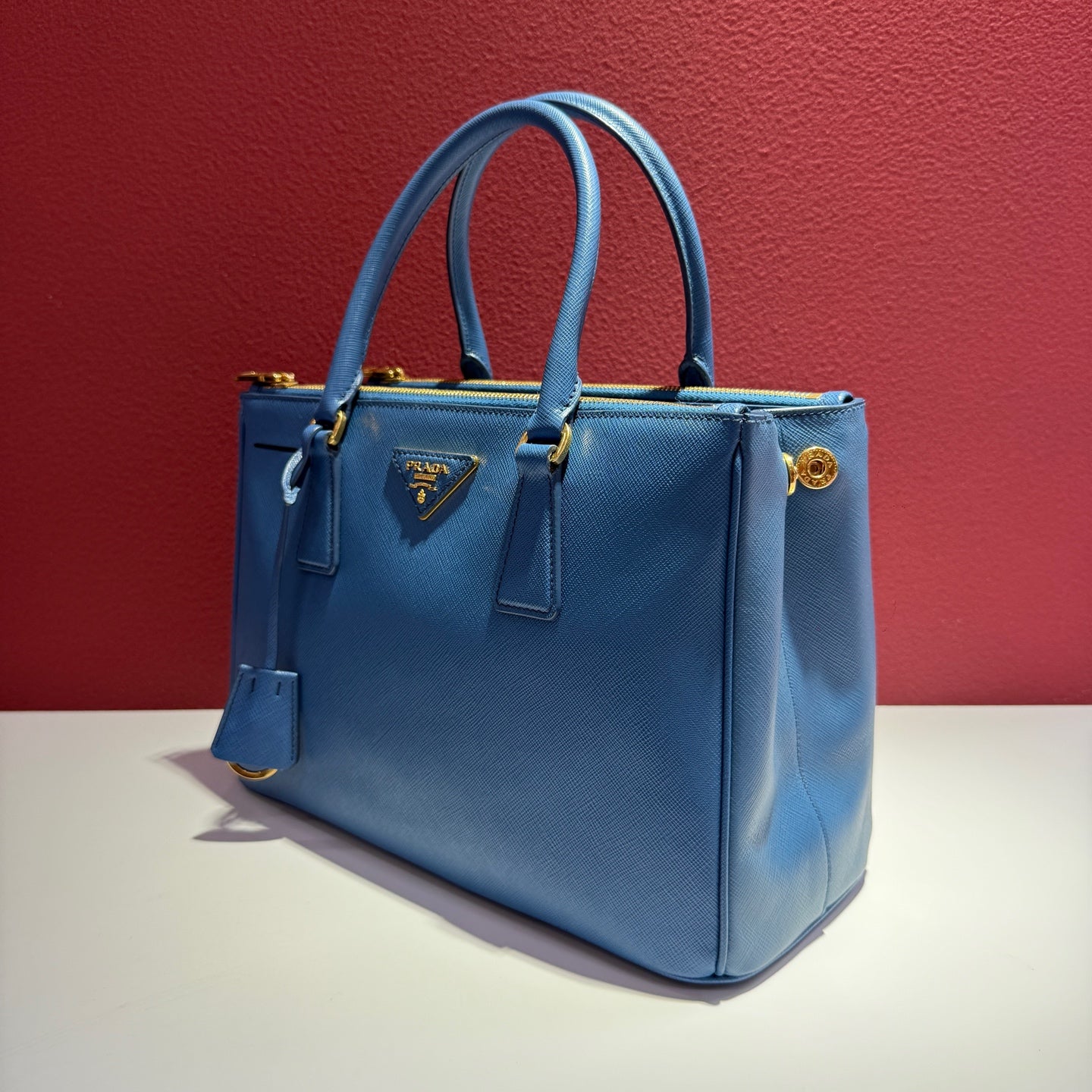 Prada Blue Tote Length 30 x Width 12 x Height 20 cm BN1801-NZV-F0076
