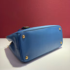 Prada Blue Tote Length 30 x Width 12 x Height 20 cm BN1801-NZV-F0076