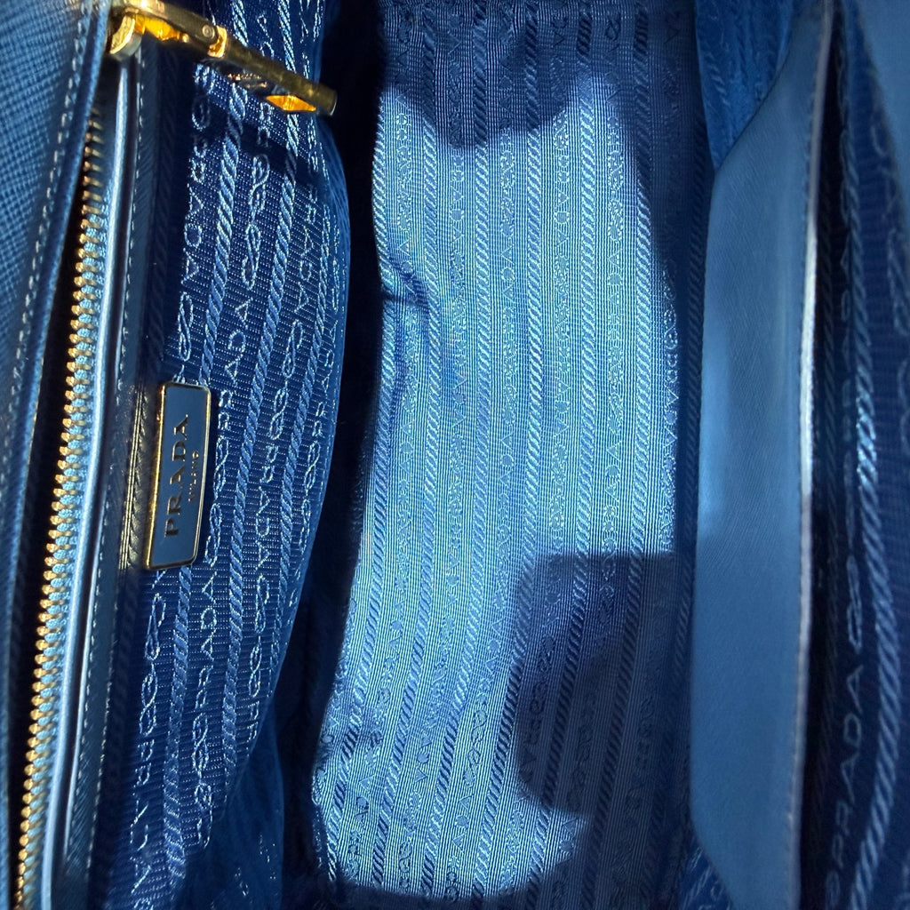 Prada Blue Tote Length 30 x Width 12 x Height 20 cm BN1801-NZV-F0076