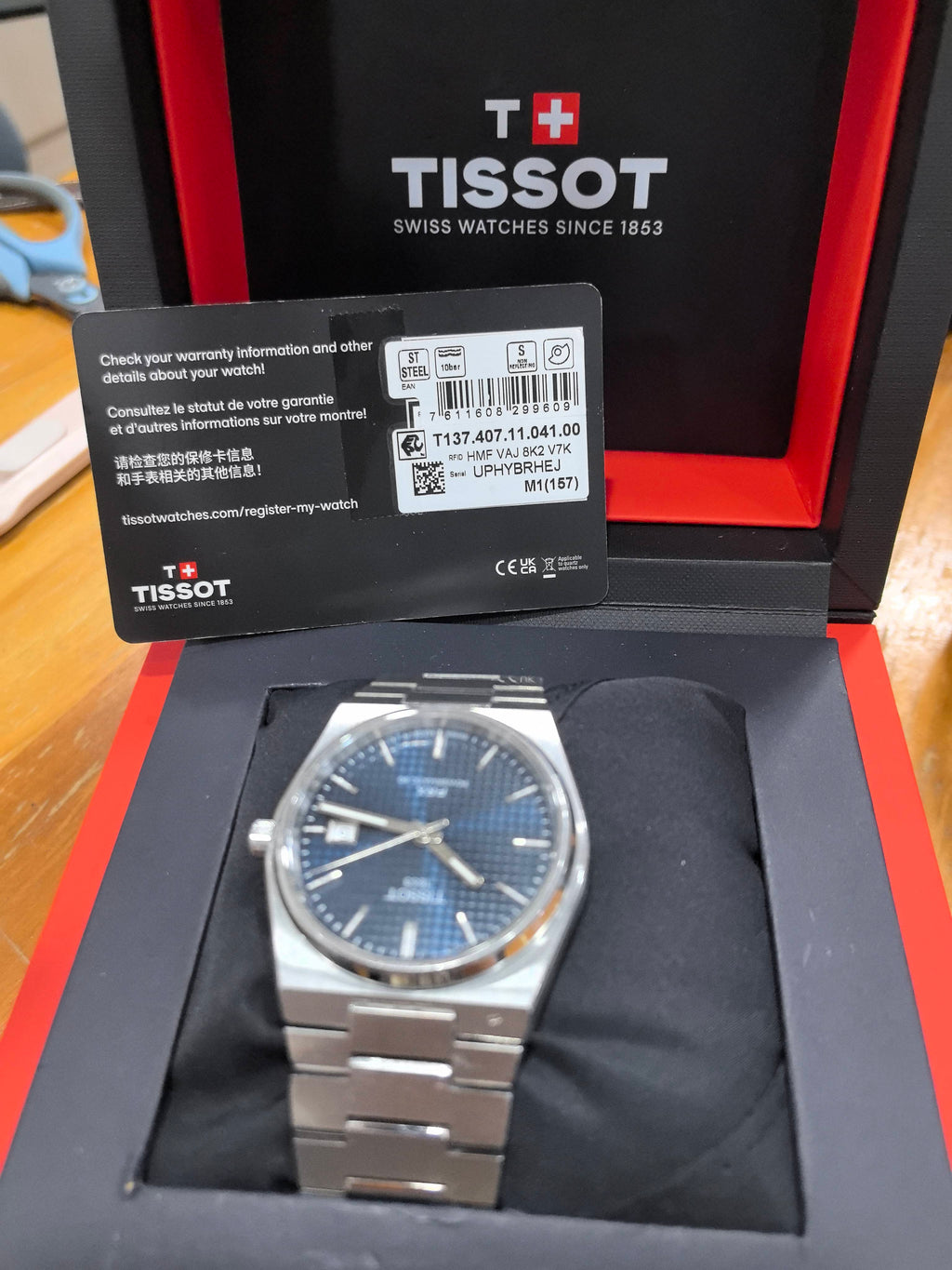 Tissot Classic Automatic (self-winding) watch 40 millimeters T137.407.11.041.00