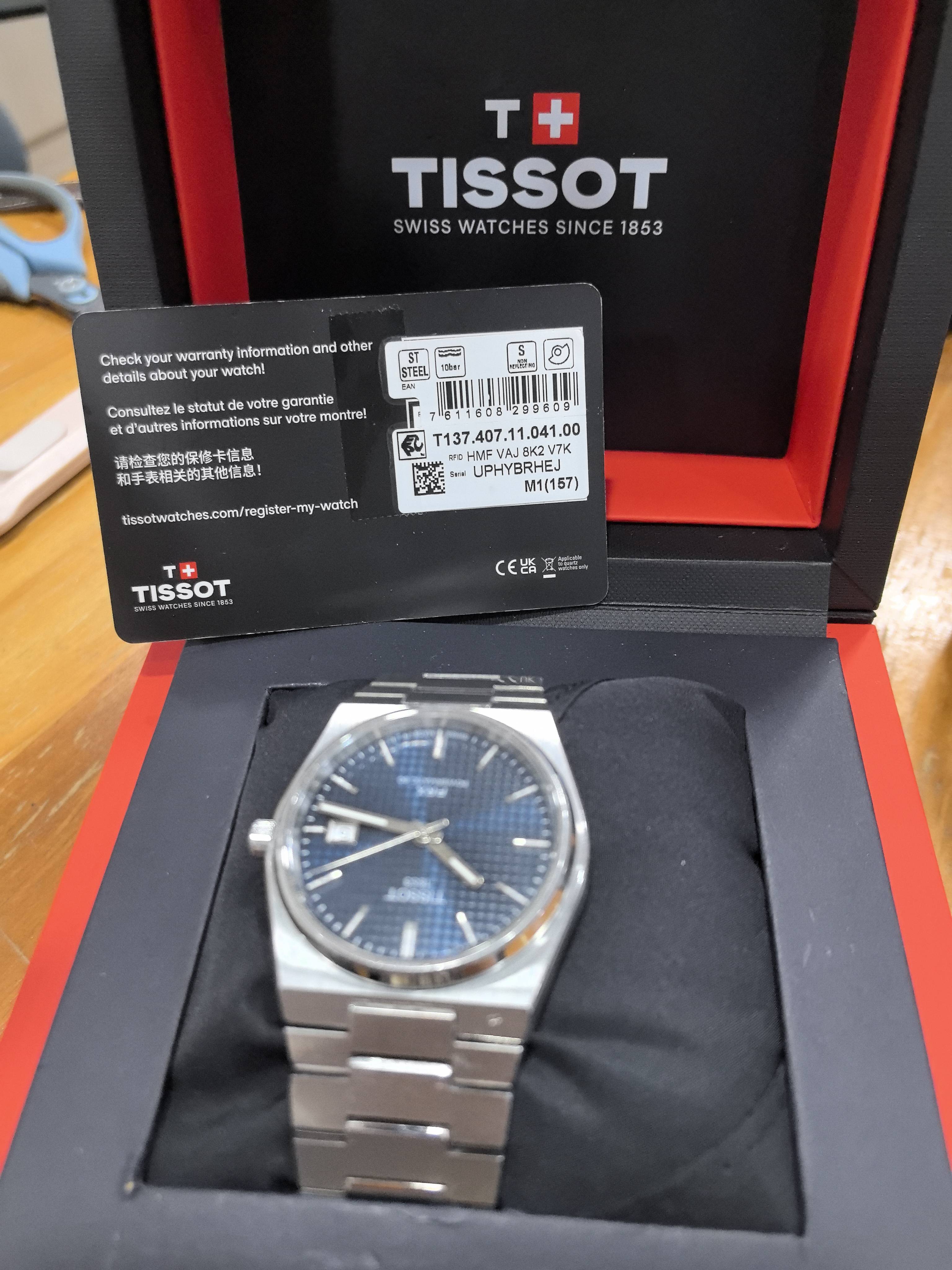 Tissot Classic Automatic (self-winding) watch 40 millimeters T137.407.11.041.00