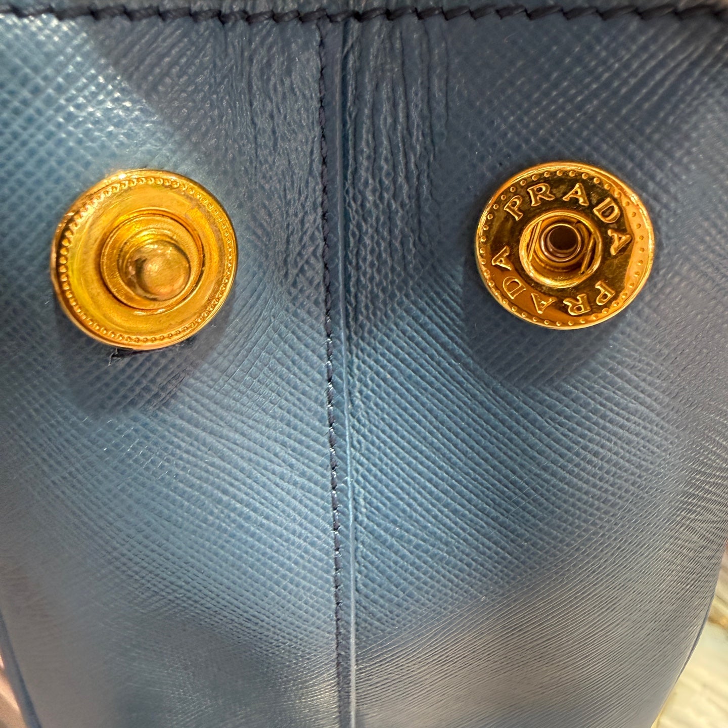 Prada Blue Tote Length 30 x Width 12 x Height 20 cm BN1801-NZV-F0076