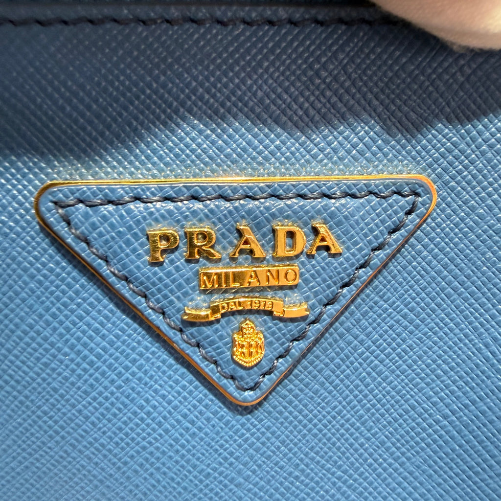 Prada Blue Tote Length 30 x Width 12 x Height 20 cm BN1801-NZV-F0076