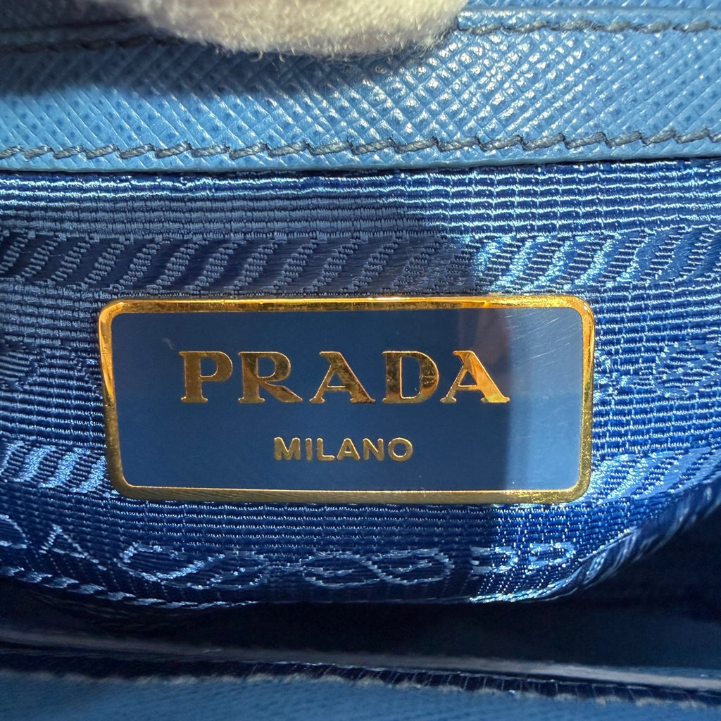 Prada Blue Tote Length 30 x Width 12 x Height 20 cm BN1801-NZV-F0076