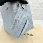 Louis Vuitton Bella Blue Bucket & Drawstring Bag 19 x 22 x 14 M21144