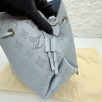 Louis Vuitton Bella Blue Bucket & Drawstring Bag 19 x 22 x 14 M21144