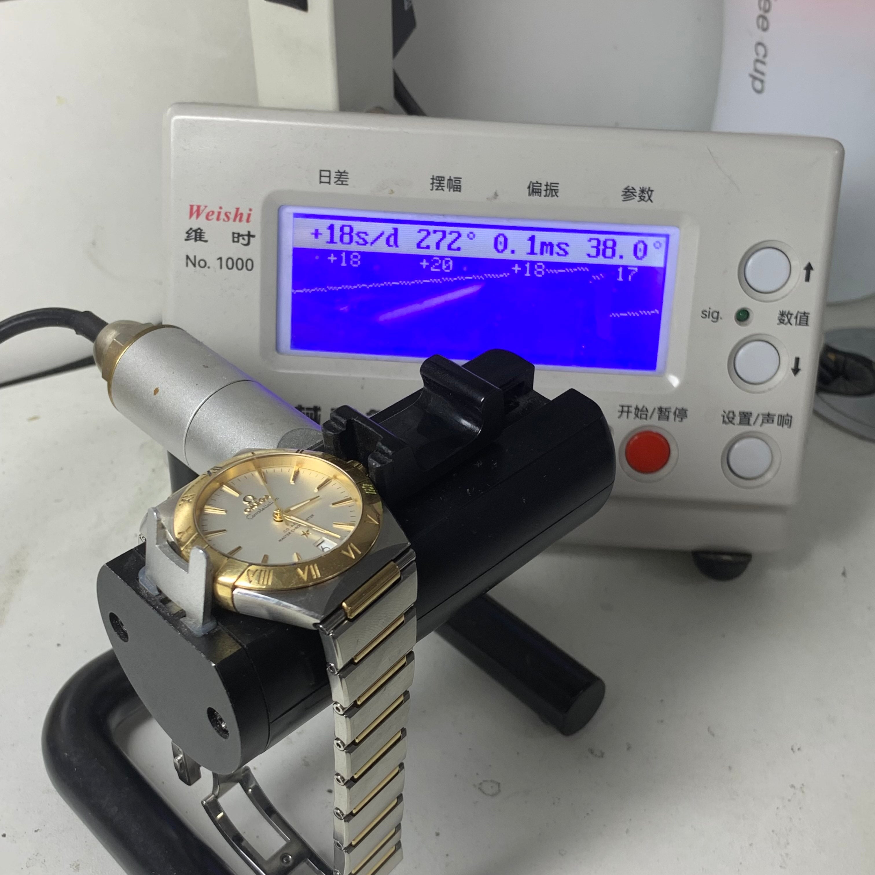 Omega constellation 36 millimeters 131.20.36.20.02.002