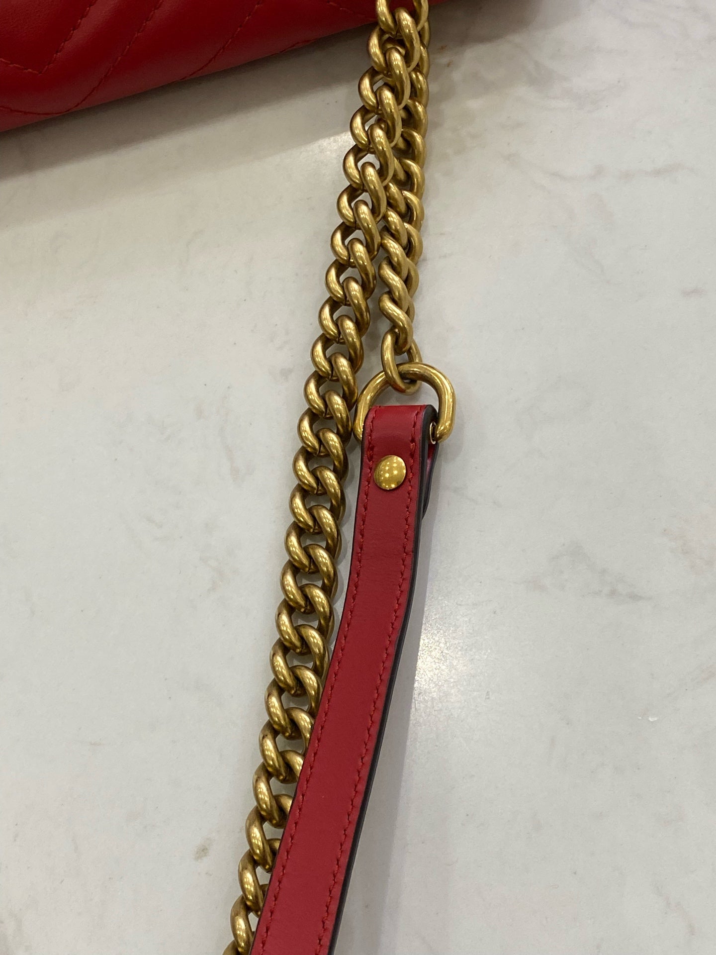Gucci Red Crossbody