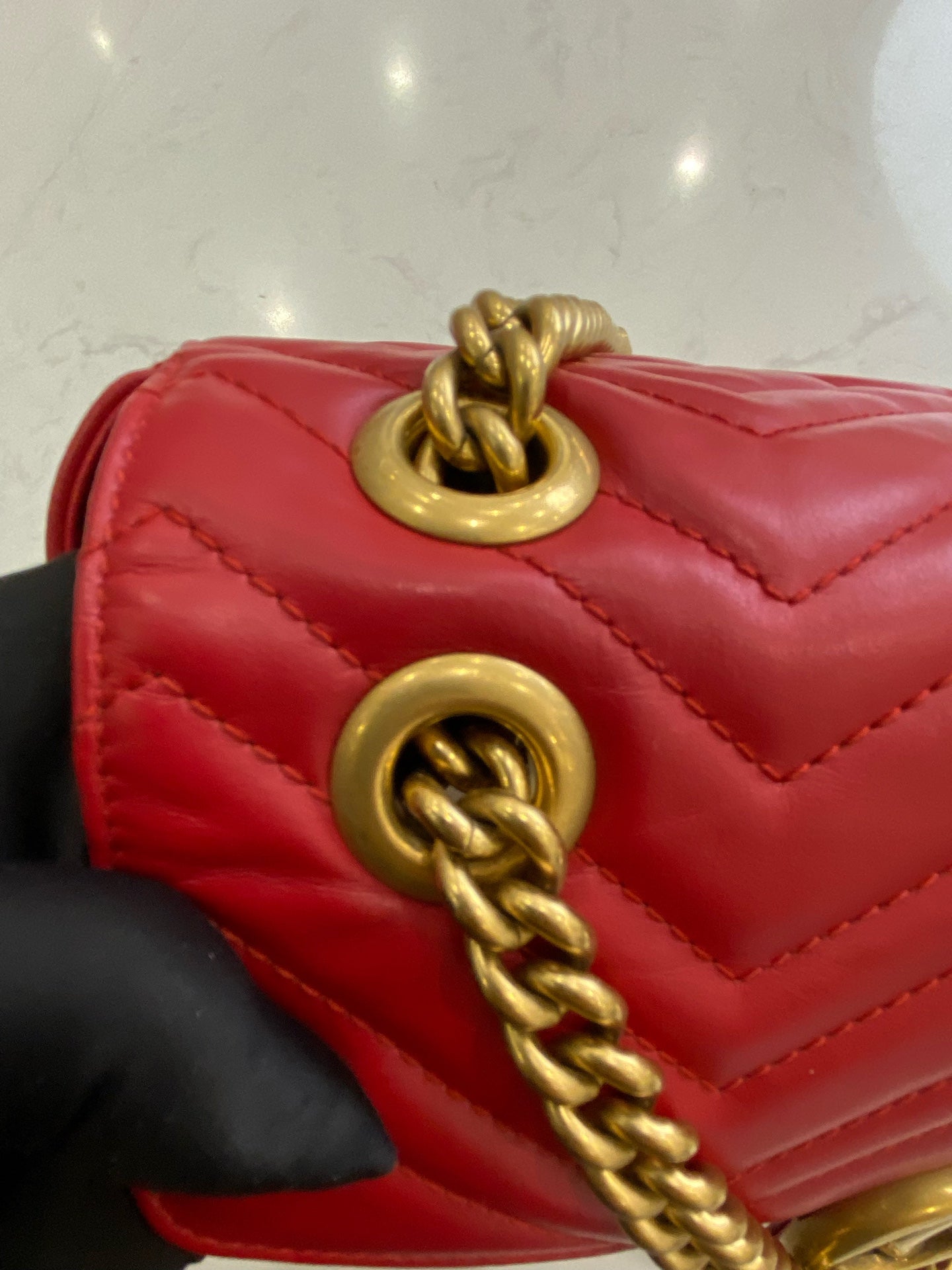 Gucci Red Crossbody