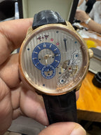 Glashutte Original Eccentricity Manual-wind watch 42 millimeters 1-66-07-01-05-30
