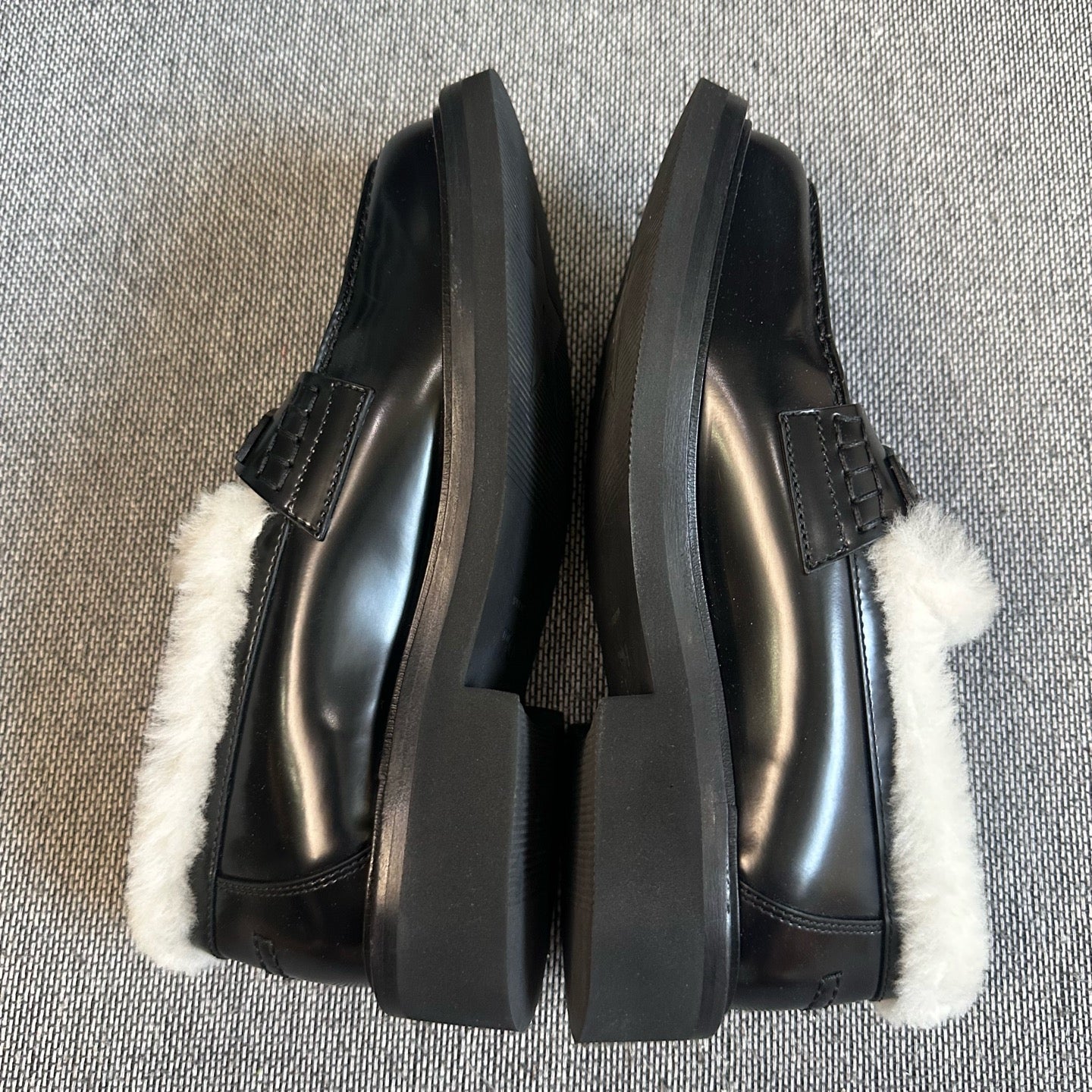 Dior Leather Black Loafers
