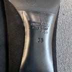 Miu Miu Alcantara Black