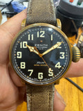 Zenith Pilot Automatic (self-winding) watch 45 millimeters 29.2430.679/21.C753