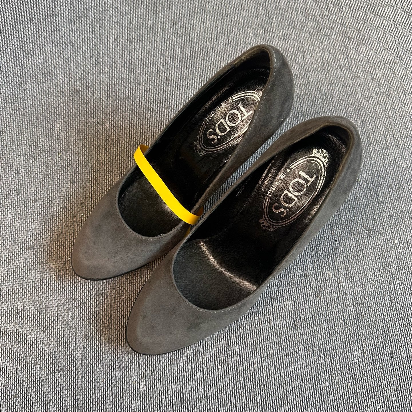 TOD'S Alcantara High heels