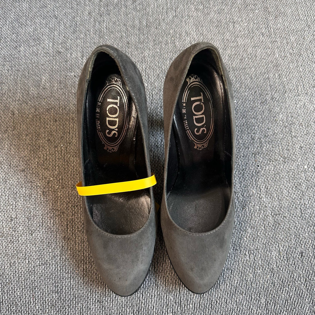 TOD'S Alcantara High heels