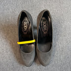 TOD'S Alcantara High heels