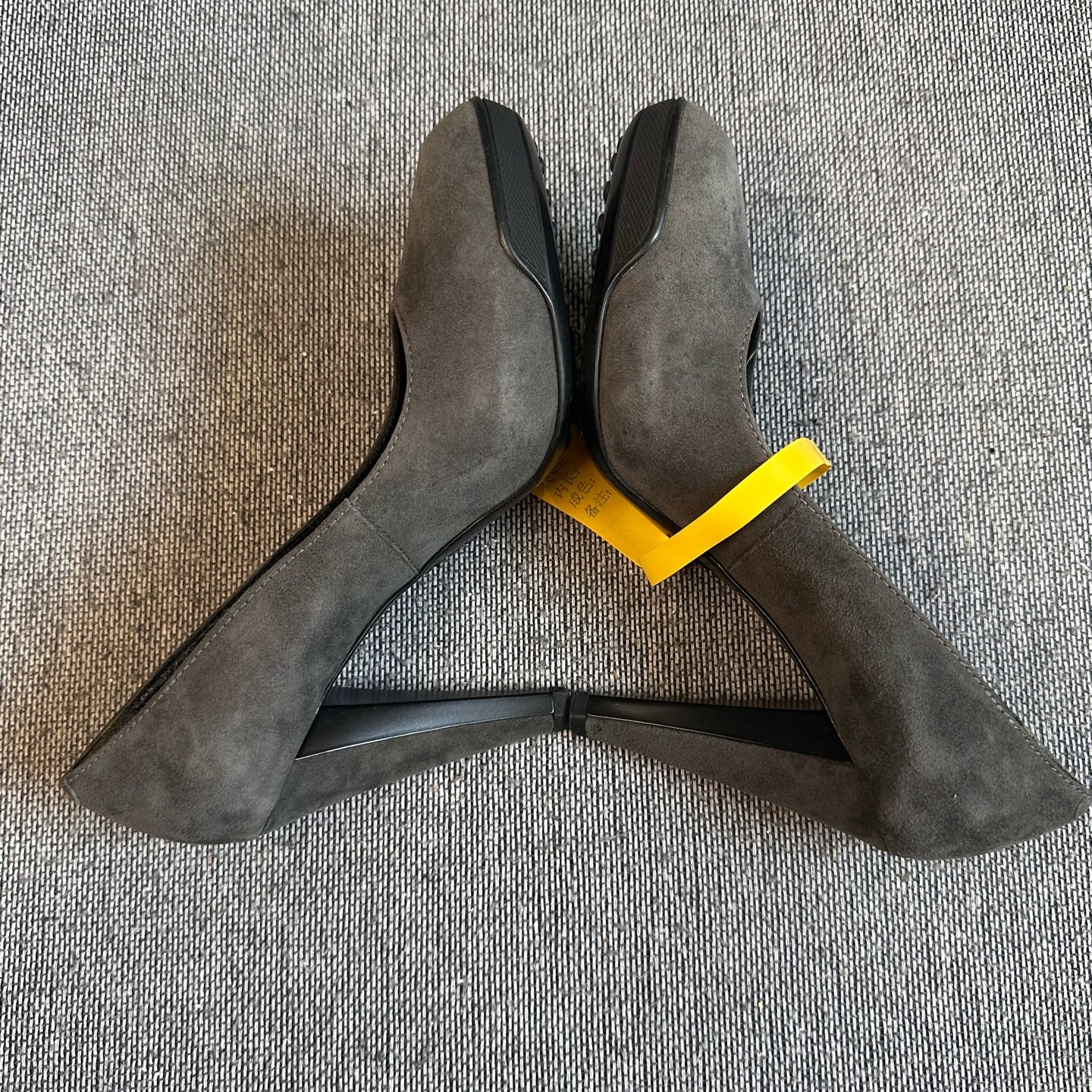 TOD'S Alcantara High heels