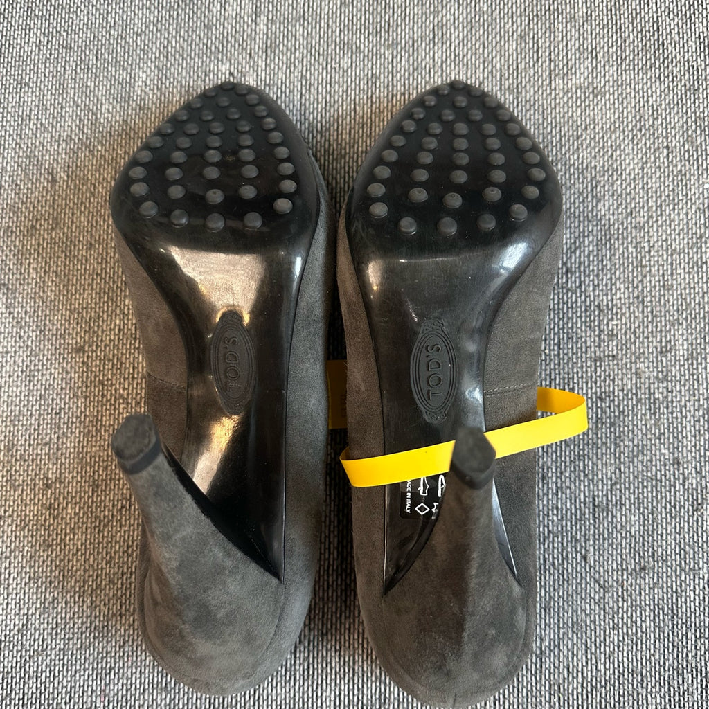 TOD'S Alcantara High heels