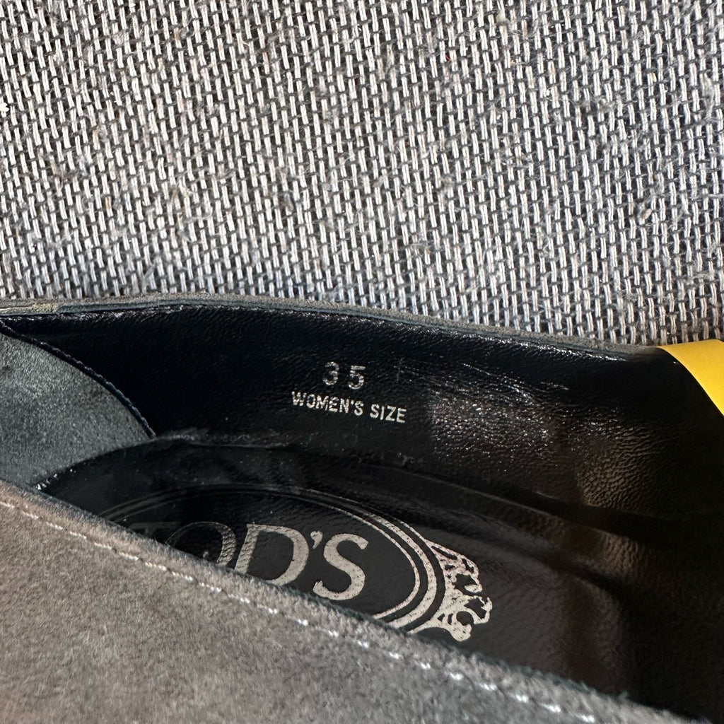 TOD'S Alcantara High heels