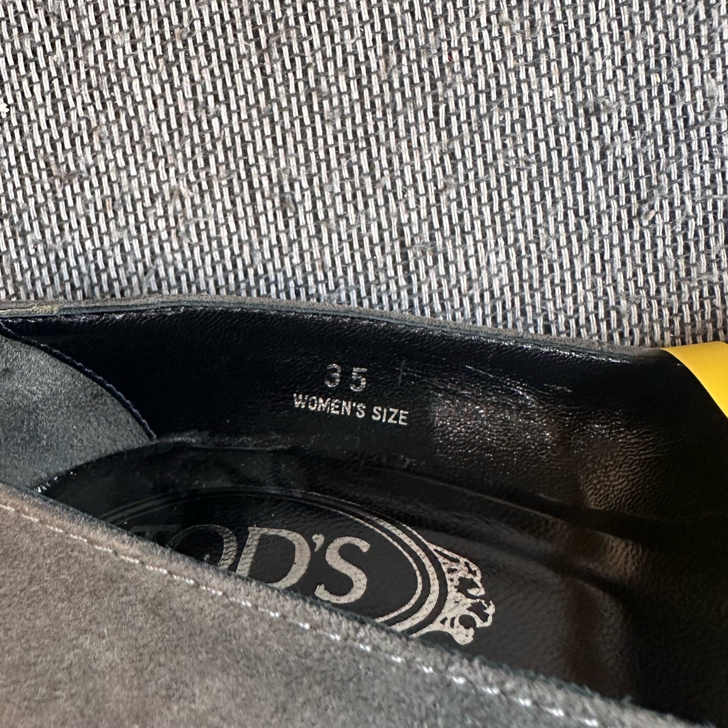 TOD'S Alcantara High heels