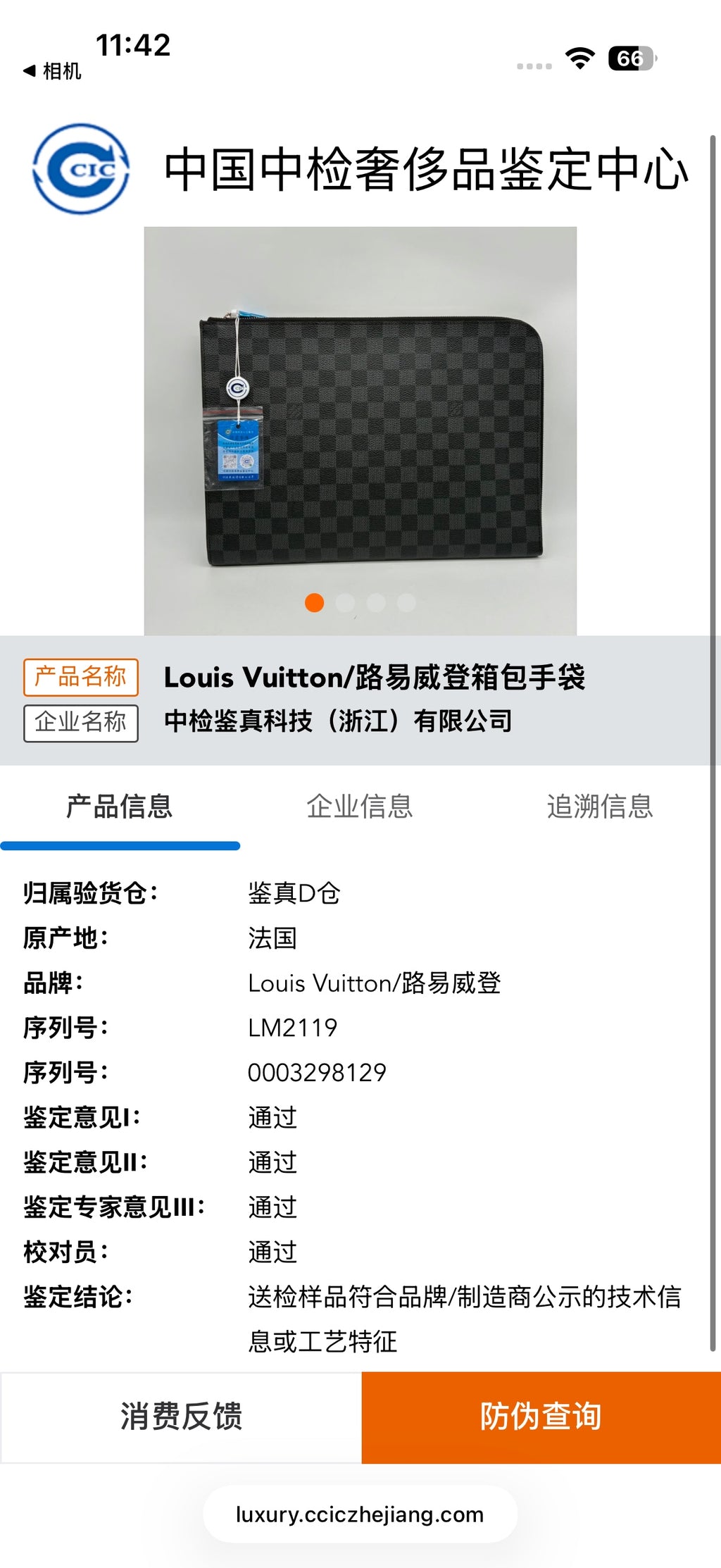 Louis Vuitton Clutch 33*26 N41501