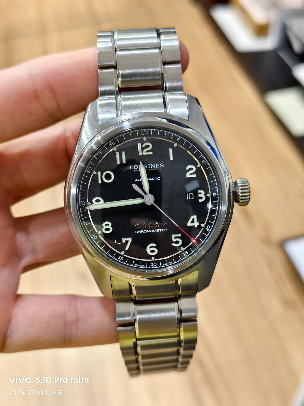Longines Pioneer Series Mechanical watch 42.00mm L3.811.4.53.6