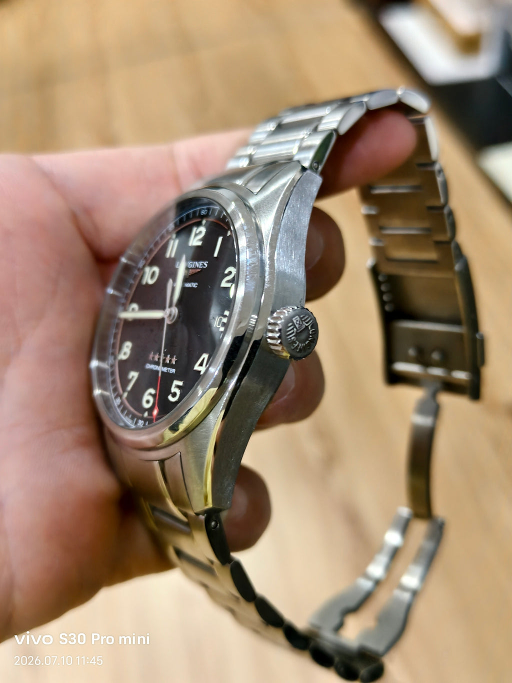 Longines Pioneer Series Mechanical watch 42.00mm L3.811.4.53.6