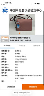 Burberry Pink Crossbody