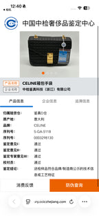 Celine Black Shoulder Bag