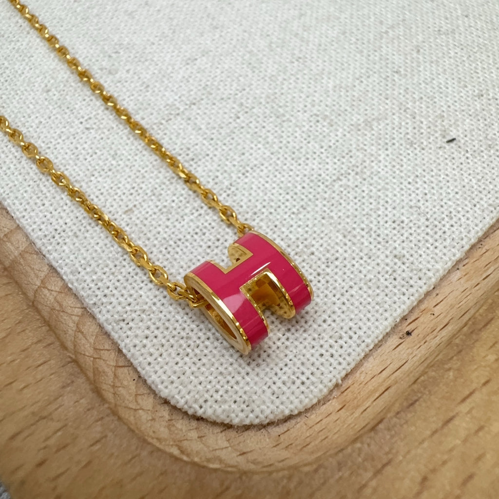 Hermes Red Necklace