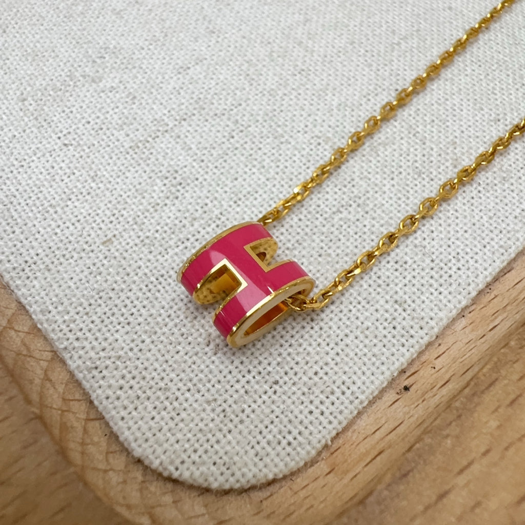 Hermes Red Necklace