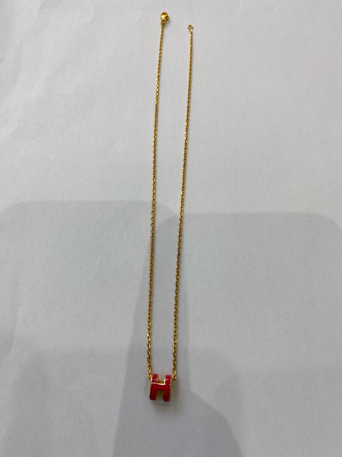 Hermes Red Necklace