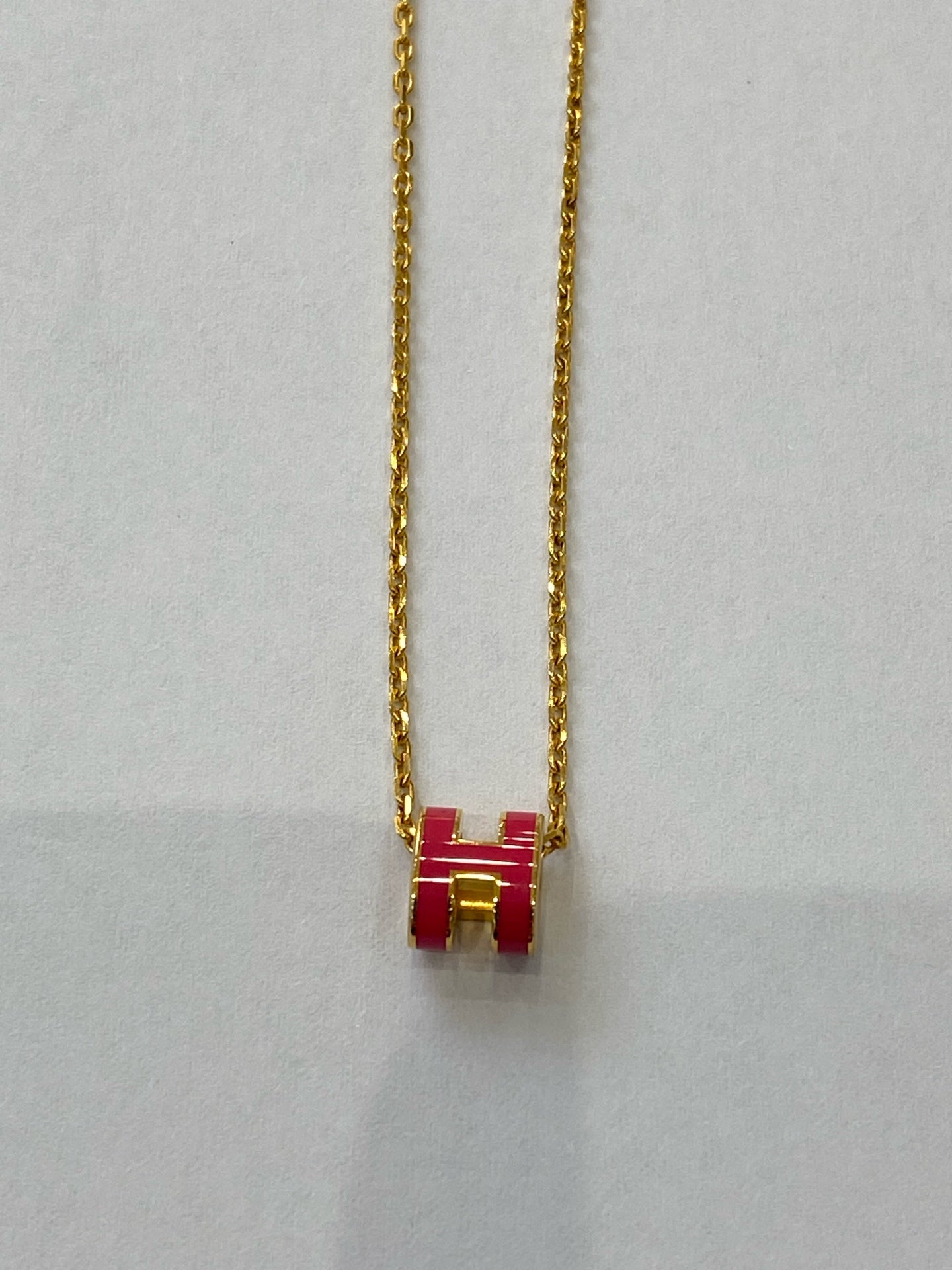 Hermes Red Necklace