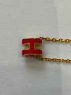 Hermes Red Necklace