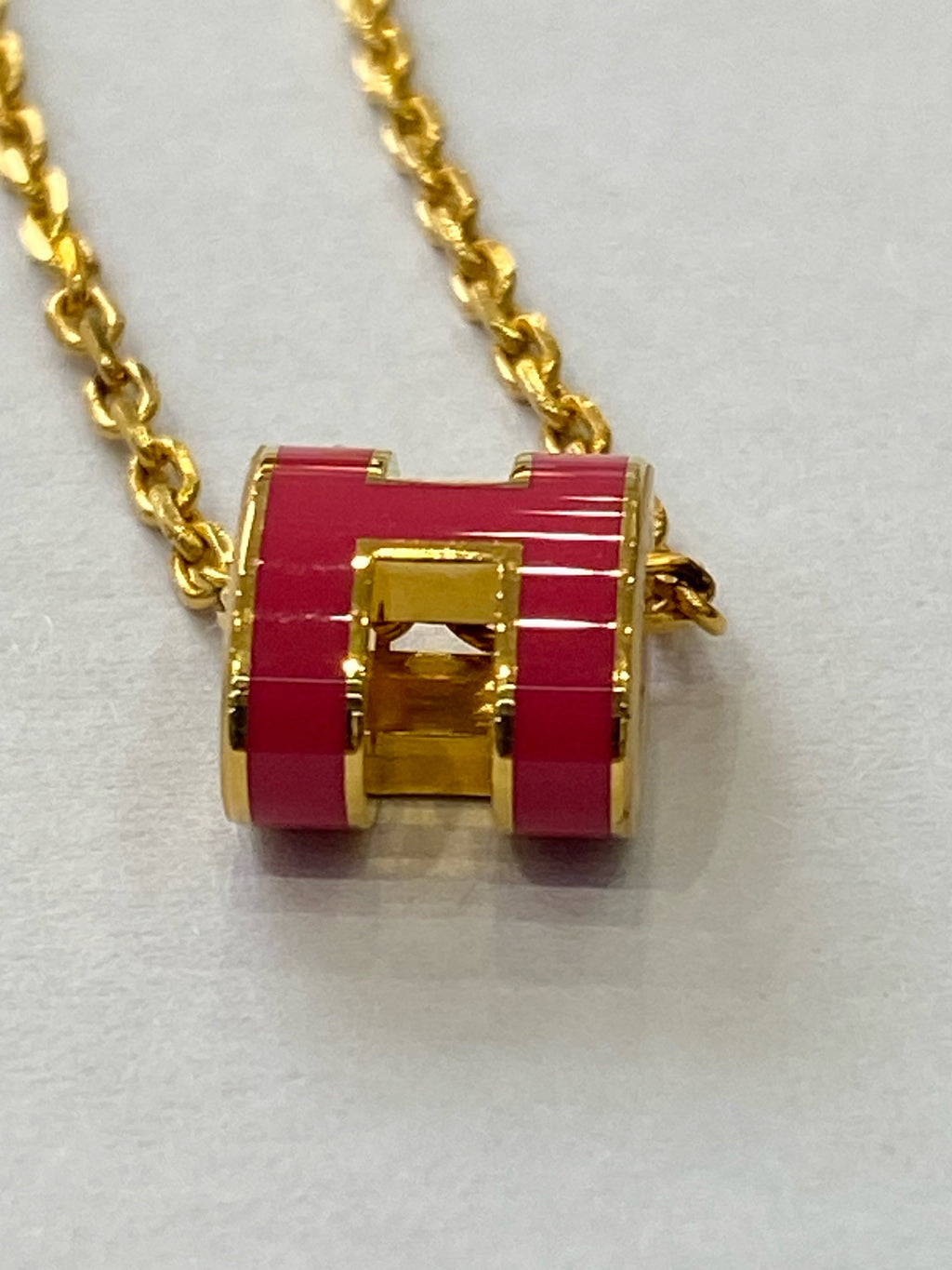 Hermes Red Necklace
