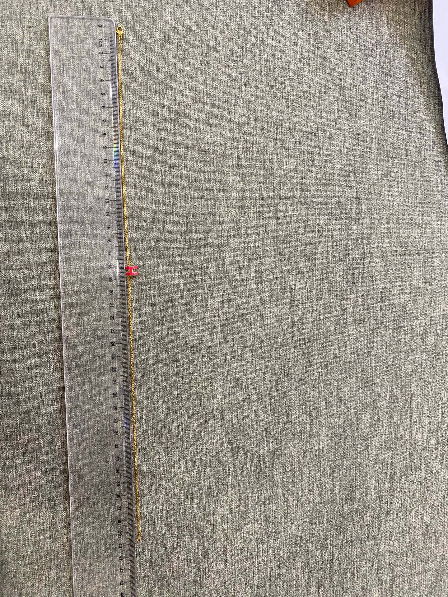 Hermes Red Necklace