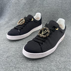 Louis Vuitton Canvas Black Skate shoes