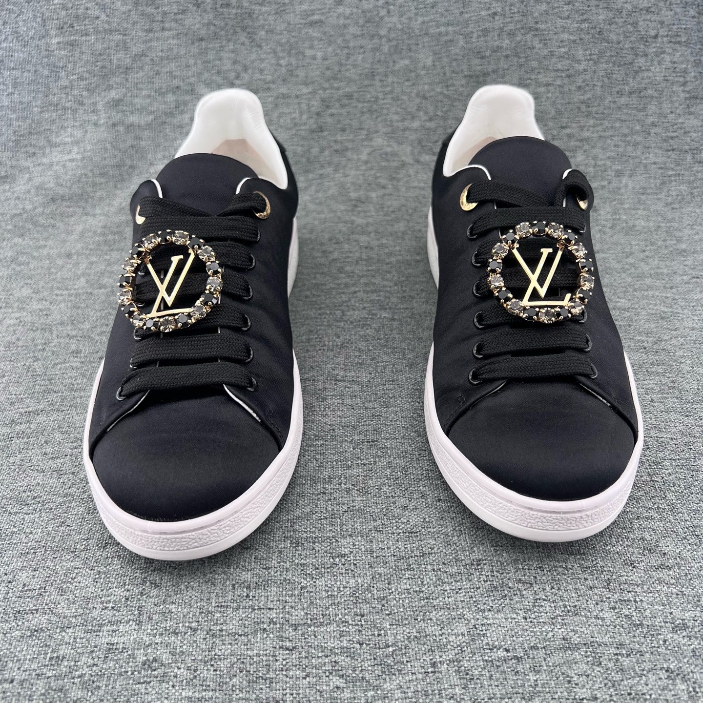 Louis Vuitton Canvas Black Skate shoes