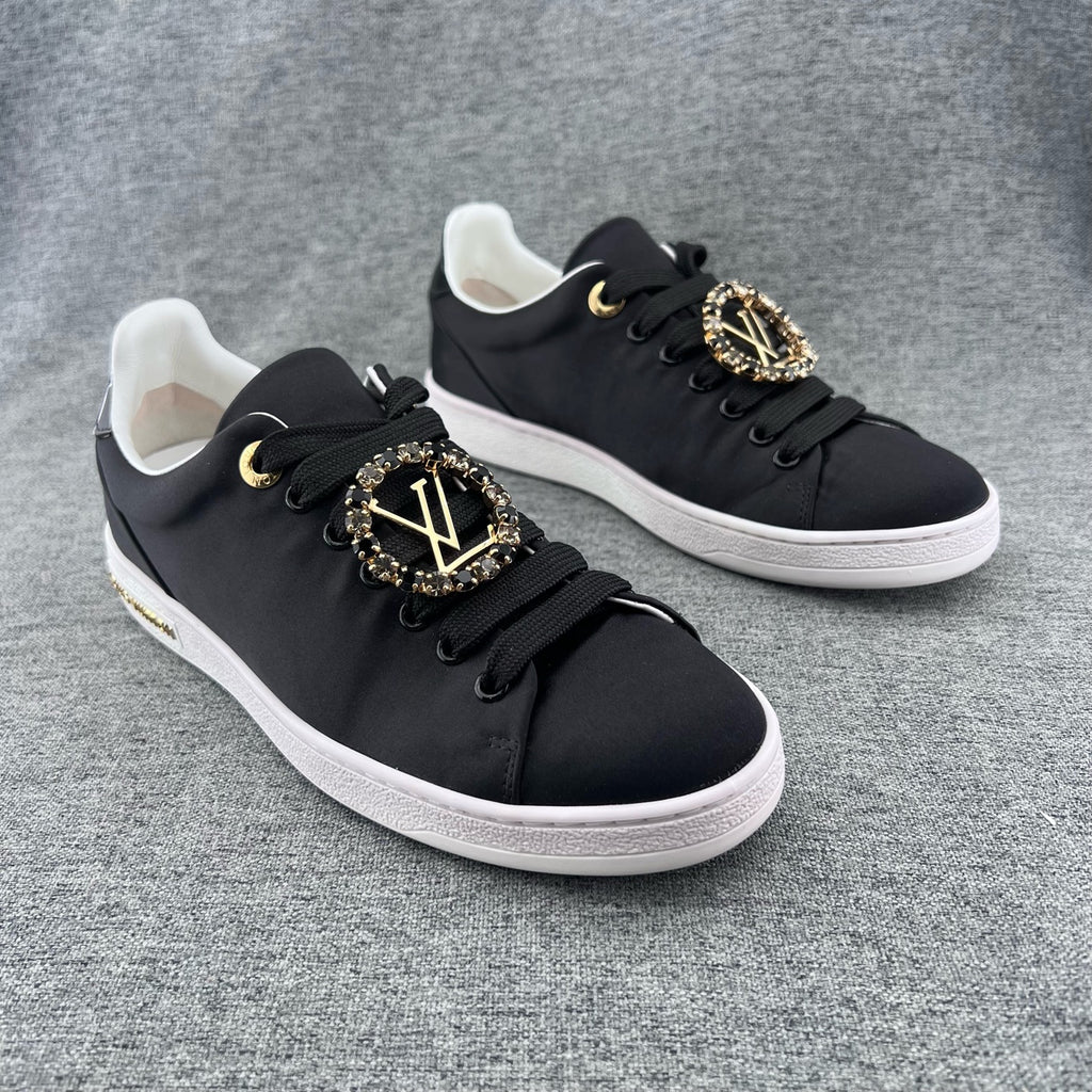 Louis Vuitton Canvas Black Skate shoes