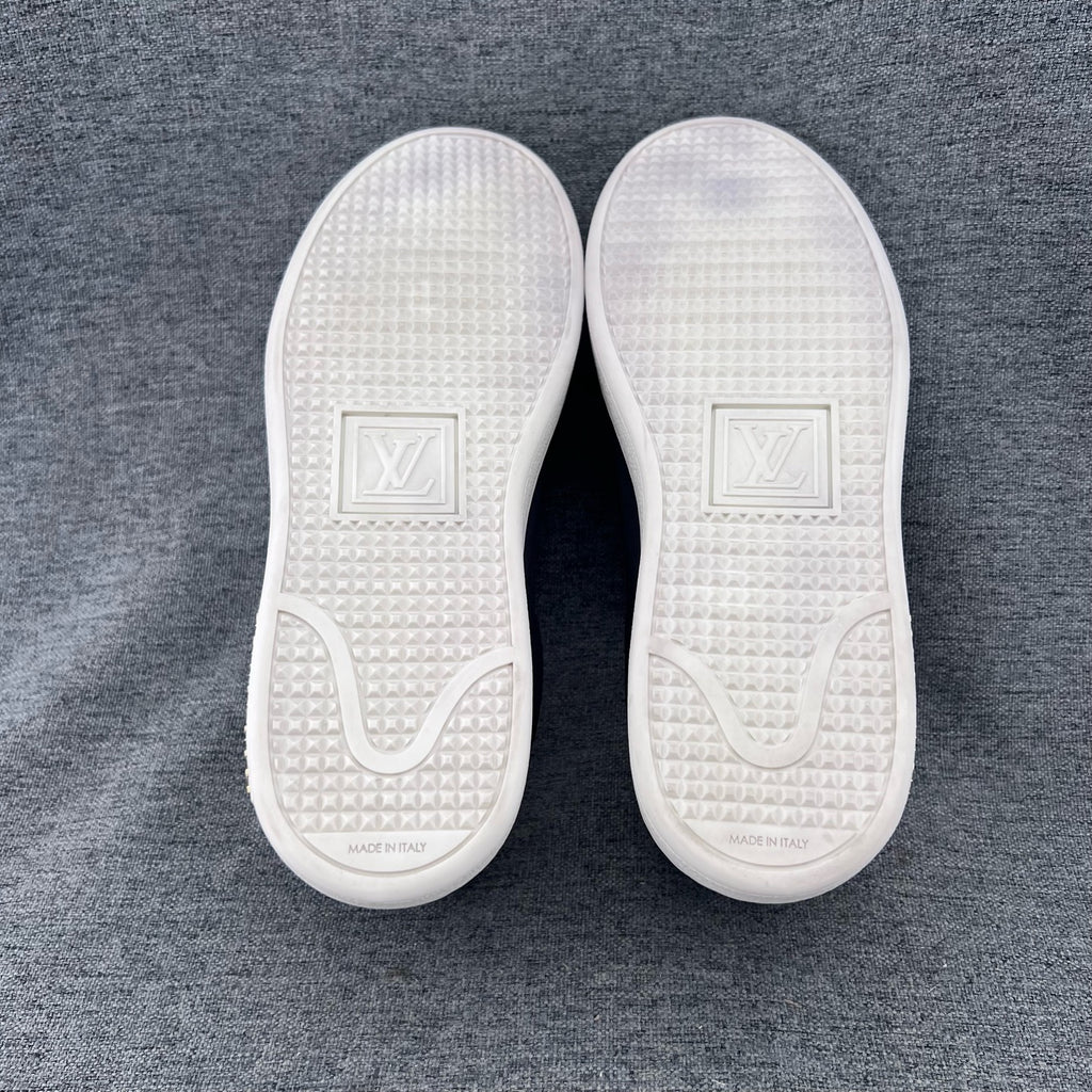 Louis Vuitton Canvas Black Skate shoes