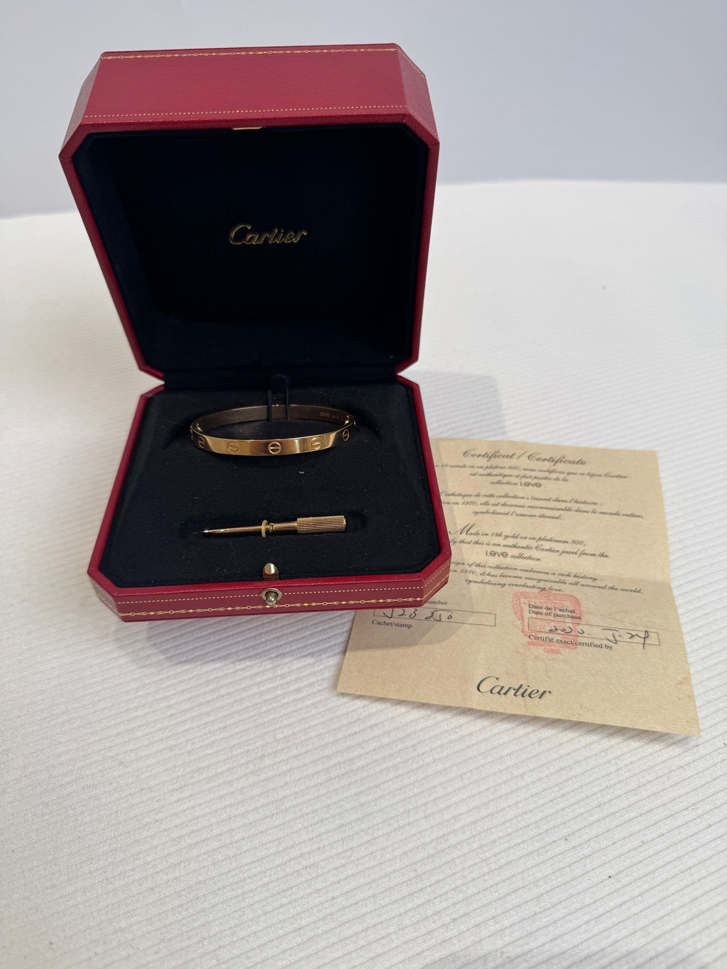 Cartier Rose gold Bangle